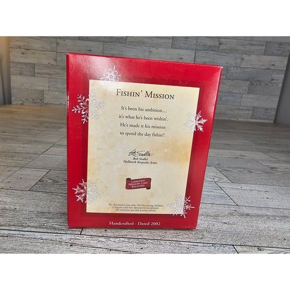 Hallmark Keepsake Ornaments "Fishin' Mission" (2002) NIB - Picture 2 of 5